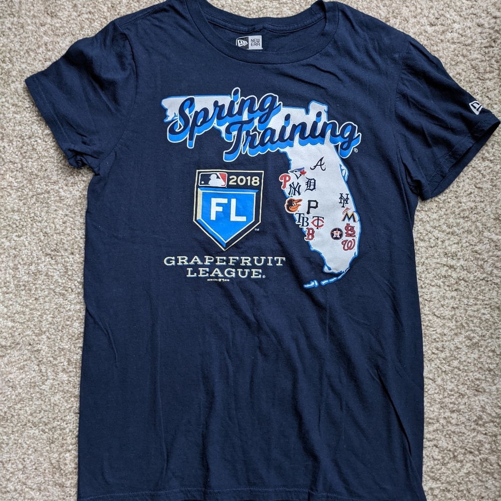 New Era '18 MLB Spring Training Grapefruit Shirt